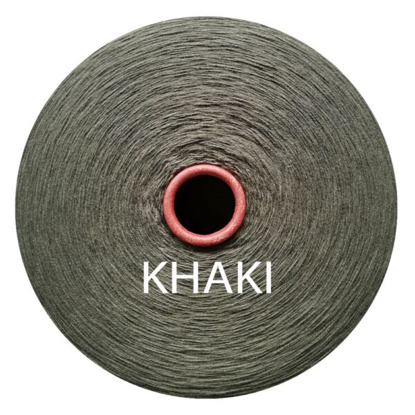 Lacegarn einfarbig - Khaki