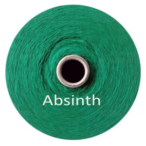 Lacegarn einfarbig - Absinth
