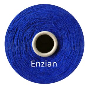 Lacegarn einfarbig - Enzian