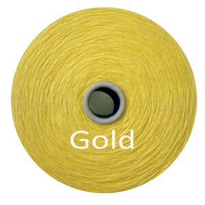 Lacegarn einfarbig - Gold