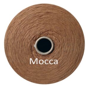 Lacegarn einfarbig - Mocca