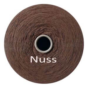 Lacegarn einfarbig - Nuss
