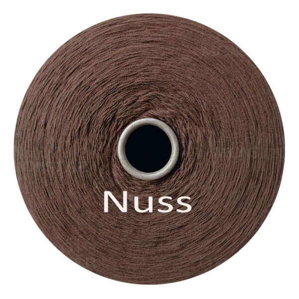 Lacegarn einfarbig - Nuss