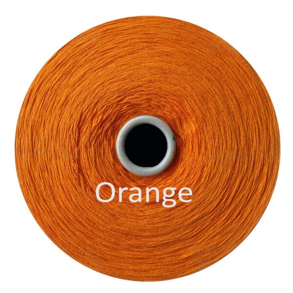 Lacegarn einfarbig - Orange