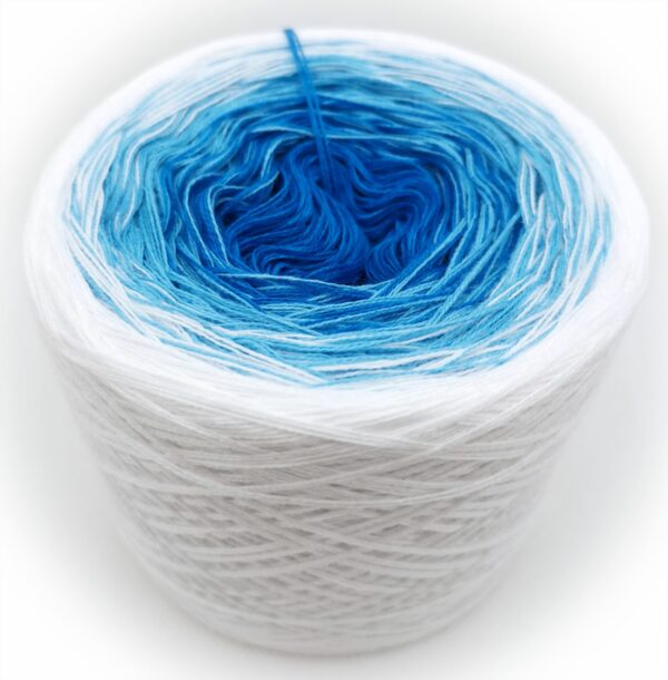 Farbverlaufsgarn - Blue Eye – Bild 2