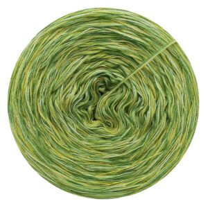 Bobbel meliert - Grüne Oase - 4fädig