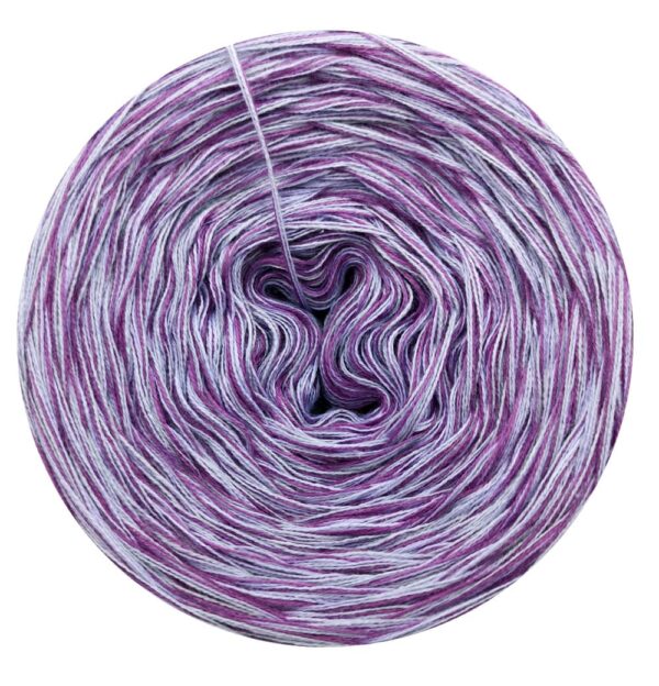 Bobbel meliert - Viola - 3fädig