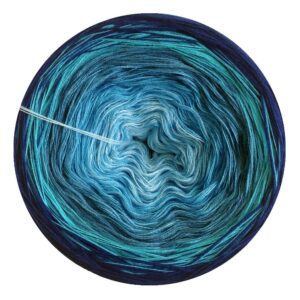 Farbverlaufsgarn - Blaue Lagune