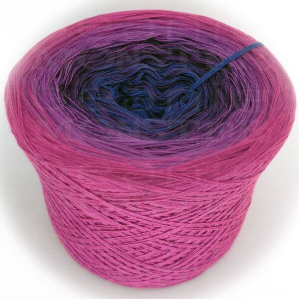 Farbverlaufsgarn - Purple Rain – Bild 2