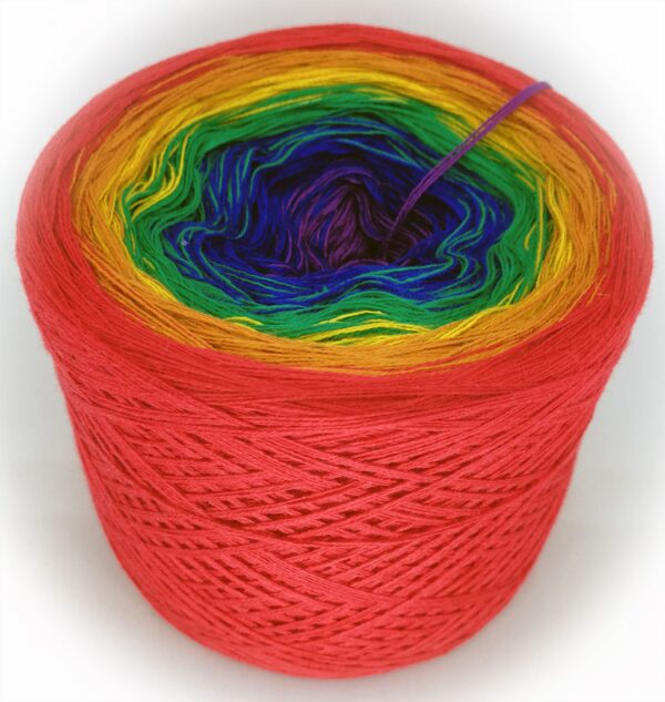 Farbverlaufsgarn - Rainbow – Bild 2