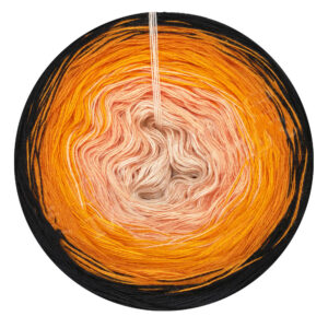 Farbverlaufsgarn - Spicy Pumpkin