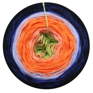 beaniemonster-Bobbel 1 Farbverlaufsgarn Halloween