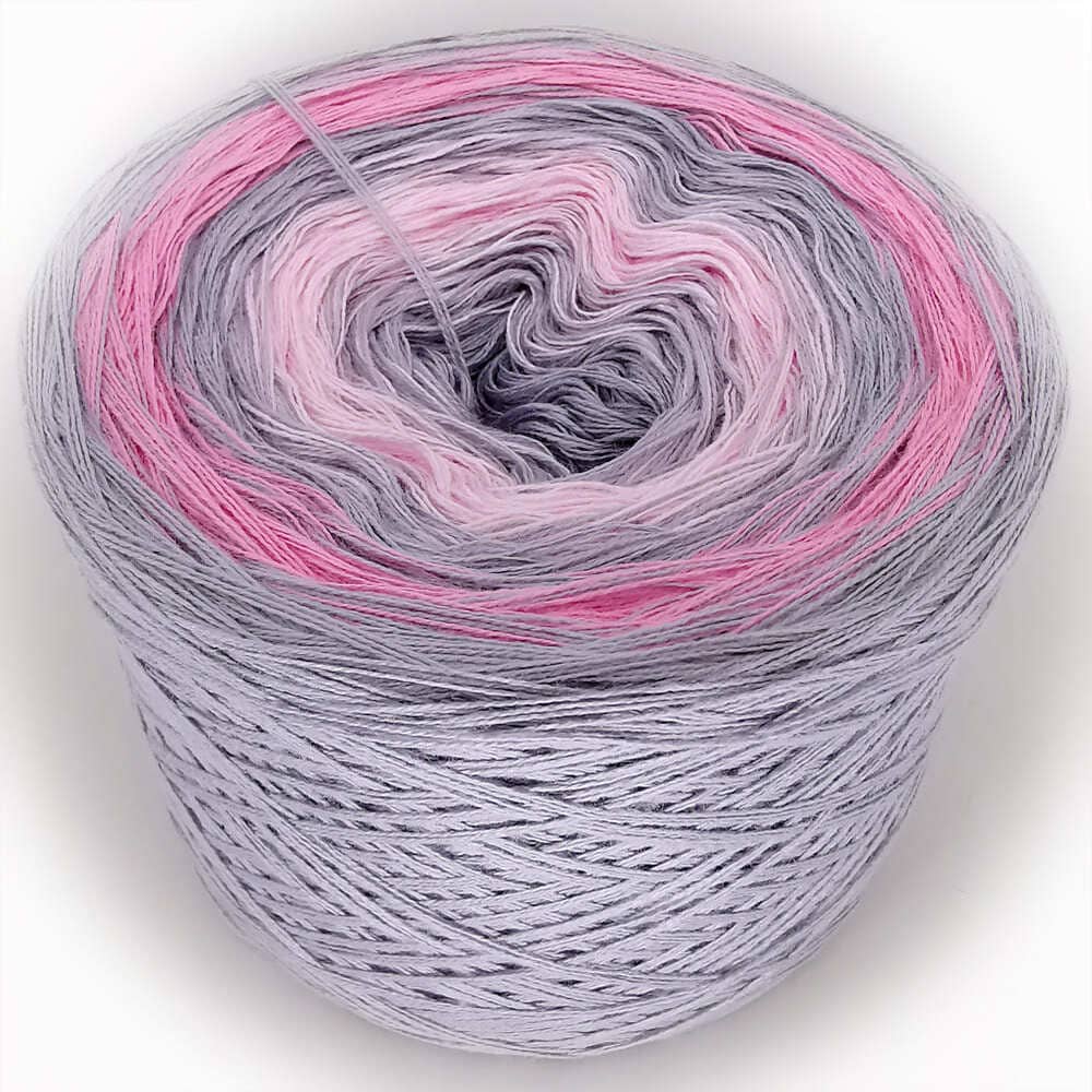Farbverlaufsgarn - Grey Stripes 2 Farbverlaufsgarn - Grey Stripes – Bild 2