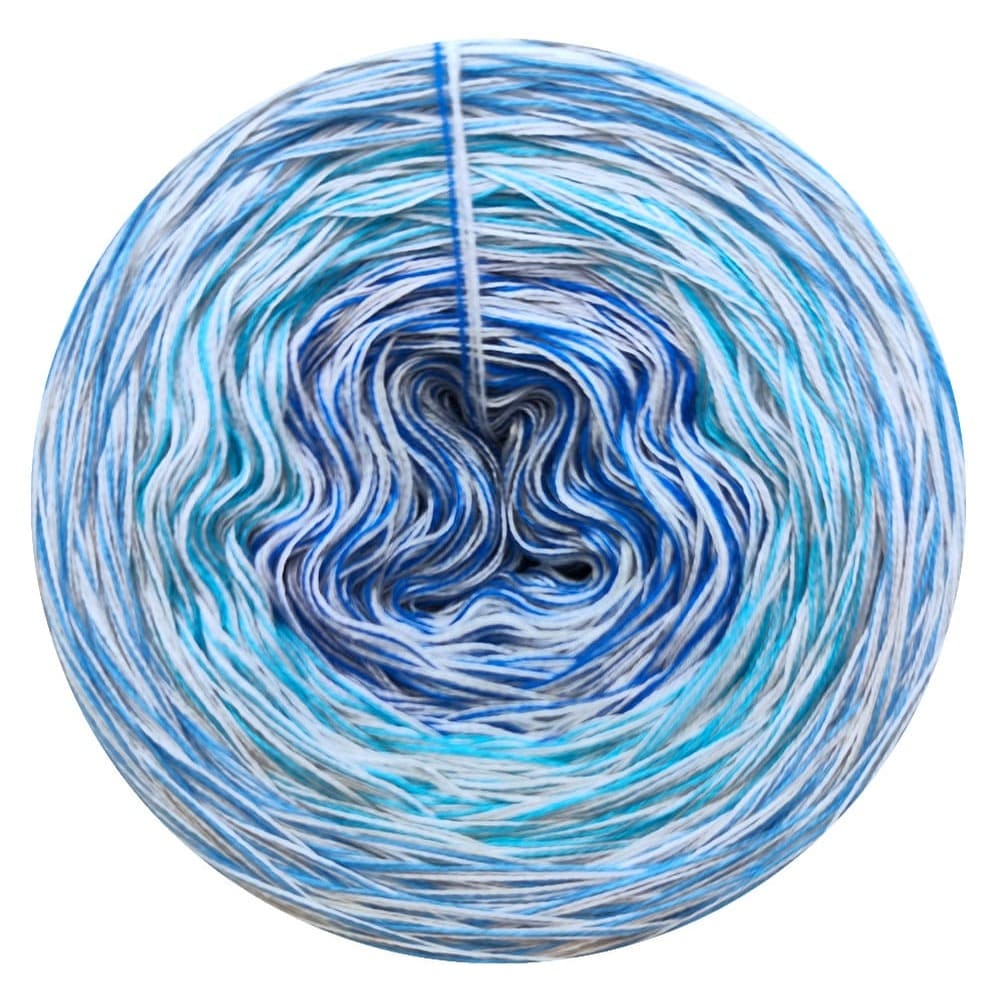 Farbverlaufsgarn - Schneekönigin 1 Farbverlaufsgarn Schneekönigin