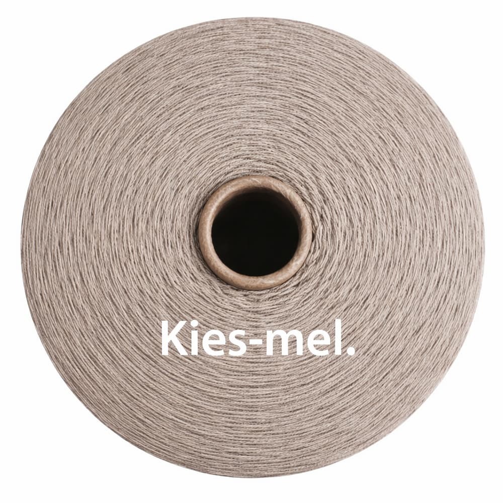 Lacegarn einfarbig - Kies-mel. 1 Kies-mel.