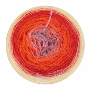 Farbverlaufsgarn Apricot Bloom