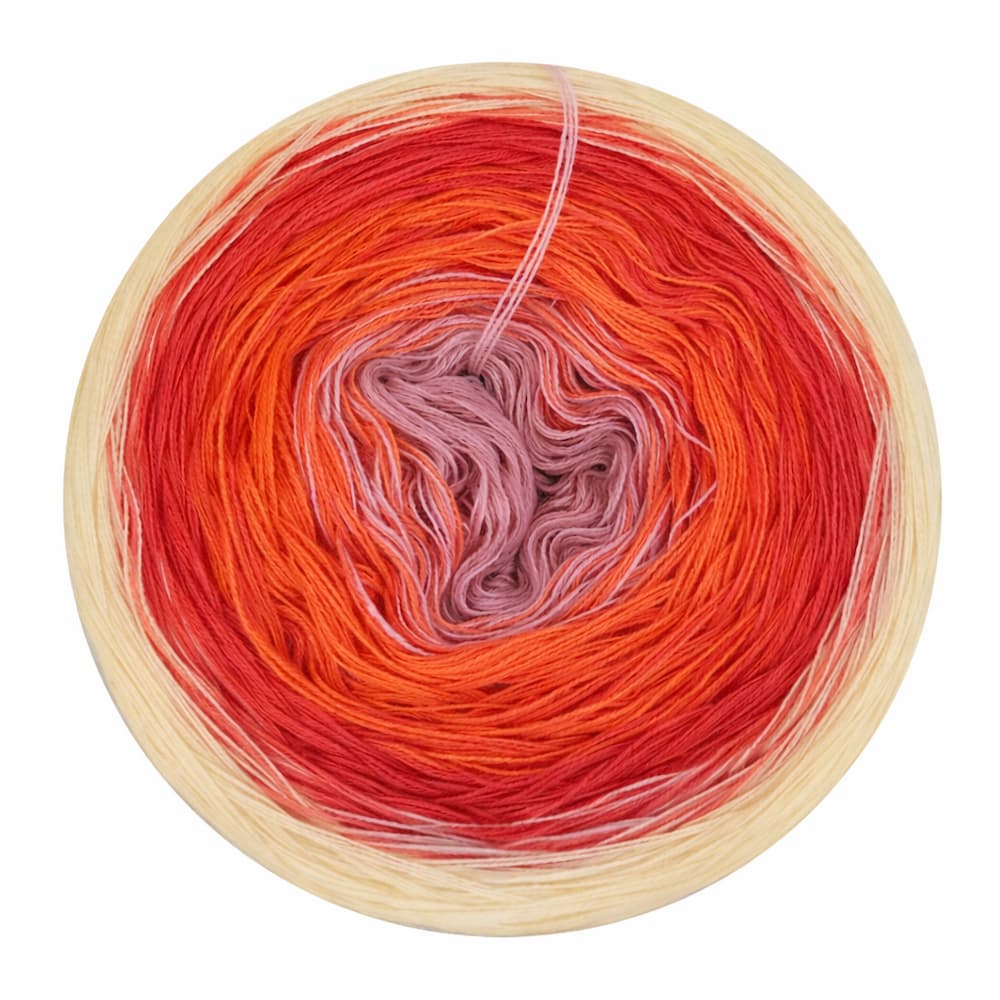 Farbverlaufsgarn - Apricot Bloom 1 Farbverlaufsgarn Apricot Bloom