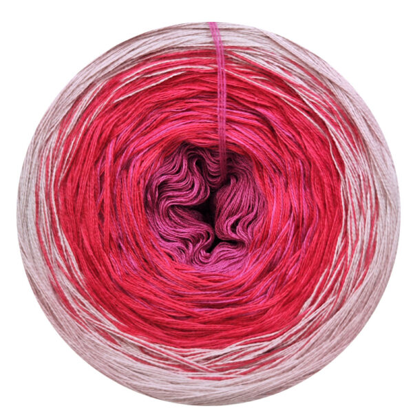 Handgewickelte Bobbel & Farbverlaufsgarn kaufen | Beaniemonster 1 Farbverlaufsgarn Berry Crush