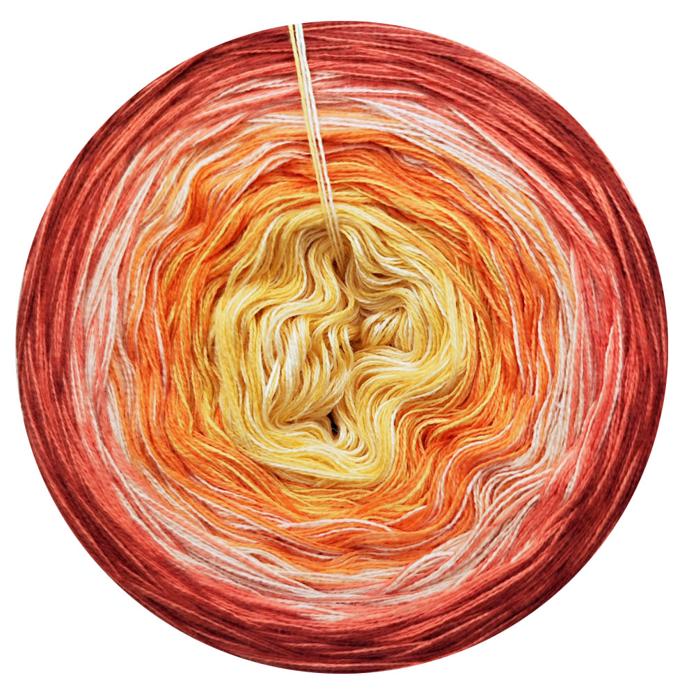 Farbverlaufsgarn - Sonnenaufgang 1 Farbverlaufsgarn Sonnenaufgang
