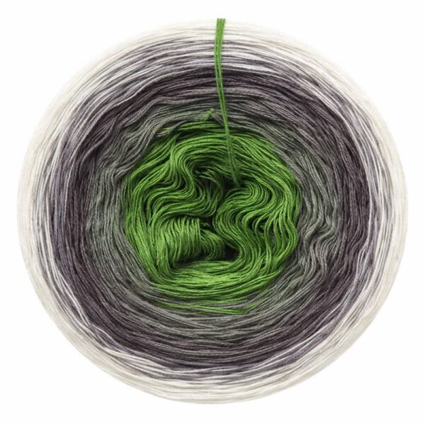 Handgewickelte Bobbel & Farbverlaufsgarn kaufen | Beaniemonster 1 Farbverlaufsgarn Wald & Wind