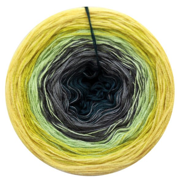 Handgewickelte Bobbel & Farbverlaufsgarn kaufen | Beaniemonster 1 Farbverlaufsgarn - Deep Forest