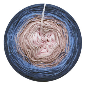 Warenkorb 2 Farbverlaufsgarn Denim Rose